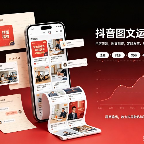 石峰抖音图文代运营服务